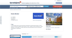 Desktop Screenshot of homebroker.sprzedajemy.pl